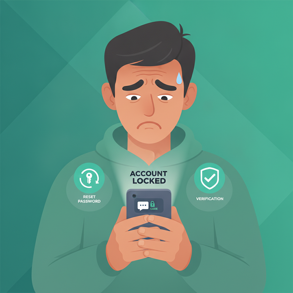 Illustration: Fix Emerald Empire Login Problems: Account Locked, Wrong Password, and OTP Issues